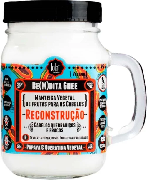 Lola from Rio Be(M)Dita Ghee Másk. Reconstrução Papaya E Queratina Vegetal 350 g v:7340248 Lola from Rio Be(M)Dita Ghee Másk. Reconstrução Papaya E Queratina Vegetal 350 g v:7340248