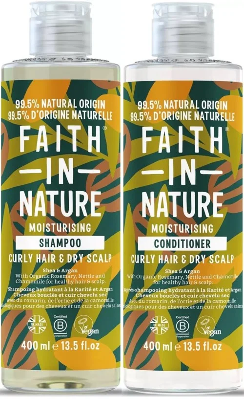 Faith In Nature Bundle Shea & Argan Shampoo 400 ml & Conditioner 400 ml v:7546014 Faith In Nature Bundle Shea & Argan Shampoo 400 ml & Conditioner 400 ml v:7546014