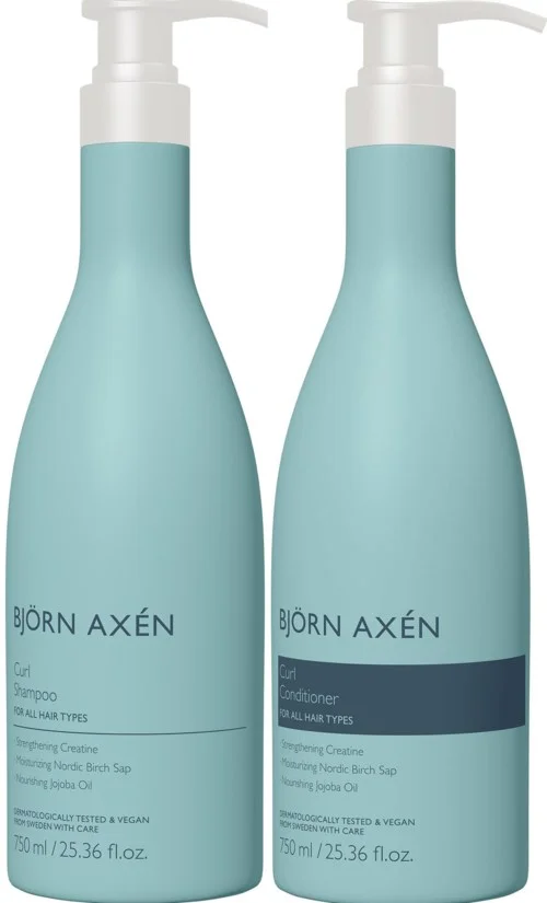 Björn Axén Curl Bundle Shampoo 750 ml & Conditioner 750 ml v:1402501 Björn Axén Curl Bundle Shampoo 750 ml & Conditioner 750 ml v:1402501