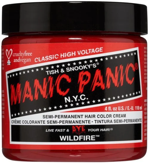 Manic Panic Semi-Permanent Hair Color Cream Wildfire v:3981497