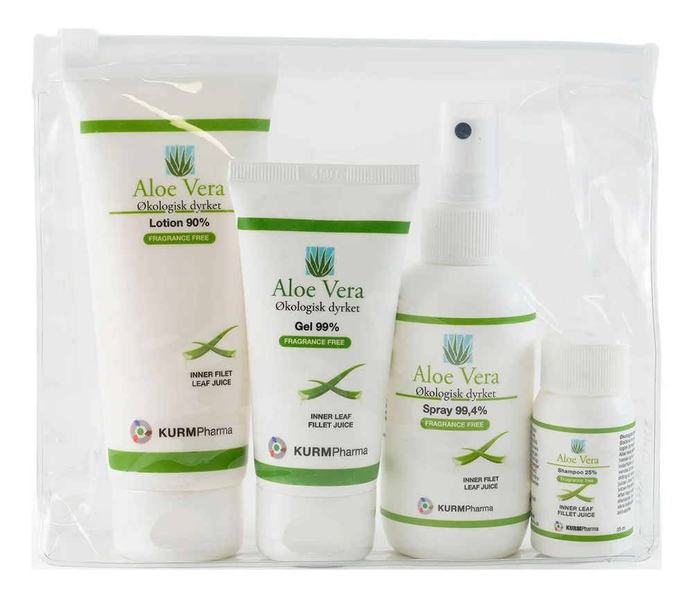 Kurm Aloe Vera Travelkit – 1 sett v:5215845 Kurm Aloe Vera Travelkit – 1 sett v:5215845