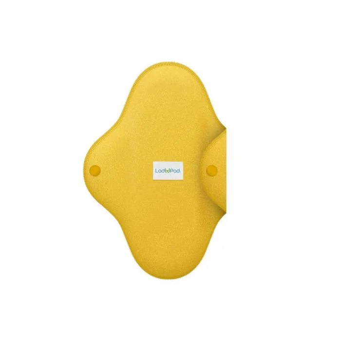 LadyPad Økologiske vaskbare truseinnlegg Pantyliner Yellow Str. L – 1pk v:9001121 LadyPad Økologiske vaskbare truseinnlegg Pantyliner Yellow Str. L – 1pk v:9001121