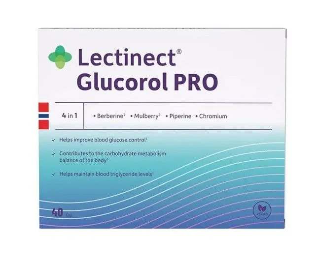 Lectinect Glucorol Pro 40 kapsler v:4793206 Lectinect Glucorol Pro 40 kapsler v:4793206