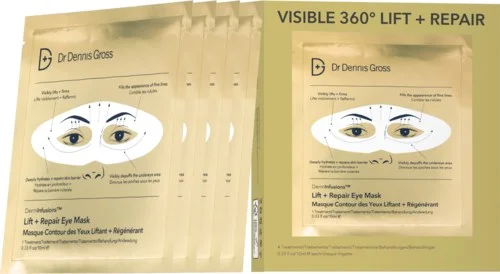 Dr Dennis Gross Lift + Repair Eye Mask 4 stk v:5265536 Dr Dennis Gross Lift + Repair Eye Mask 4 stk v:5265536