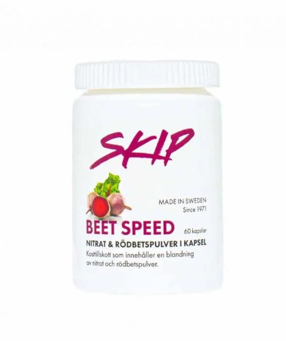 SKIP Beet Speed Rødbetpulver 60 Kapsler v:9697916 SKIP Beet Speed Rødbetpulver 60 Kapsler v:9697916