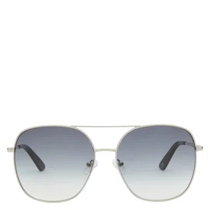 GLAS Ella Silver Sunglasses Strength 0 + v:1356195