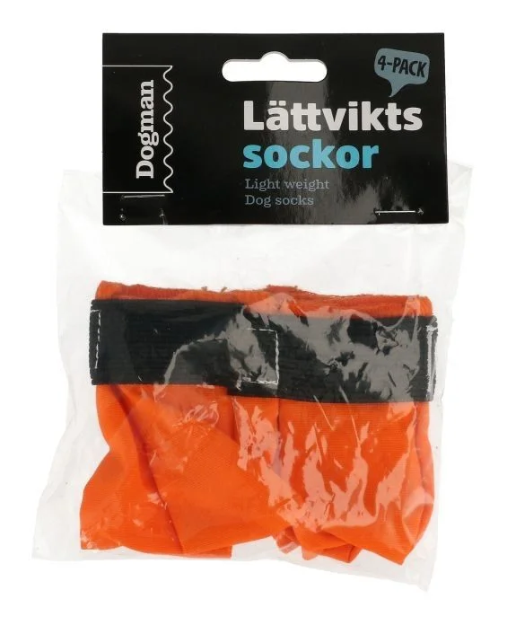 Dogman Lett hundesokk 4p Oransje M v:6054098 Dogman Lett hundesokk 4p Oransje M v:6054098