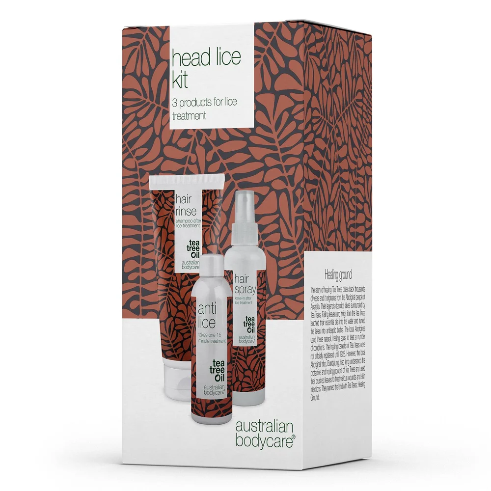 Australian Bodycare Head Lice Kit - Effektiv lusebehandling v:9770445