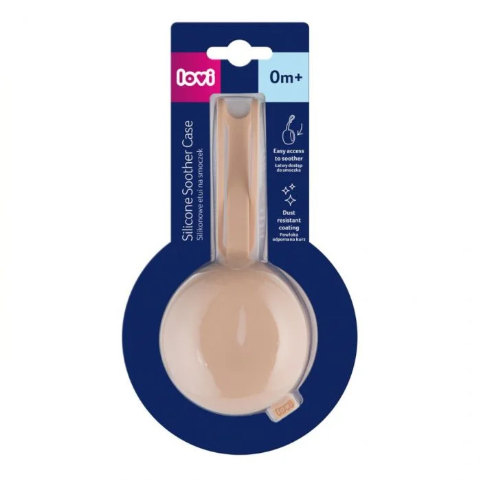 LOVI smokkholder beige silikonsmokk etui v:9341073