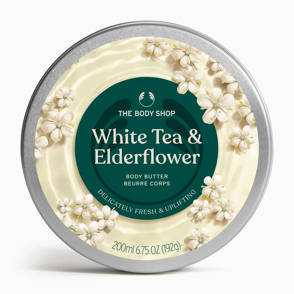 White Tea & Elderflower Body Butter 200 ml – THE BODY SHOP v:4264185 White Tea & Elderflower Body Butter 200 ml – THE BODY SHOP v:4264185