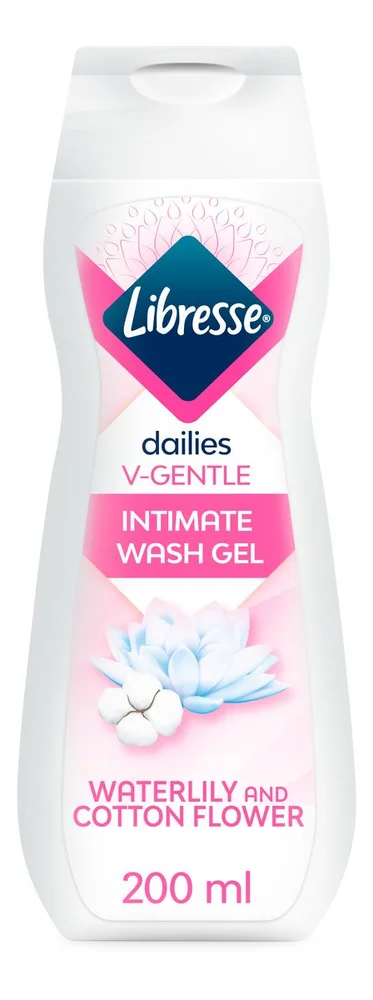 Libresse Wash Gel Waterlily & Cotton Flower – 200 ml. v:9133021 Libresse Wash Gel Waterlily & Cotton Flower – 200 ml. v:9133021