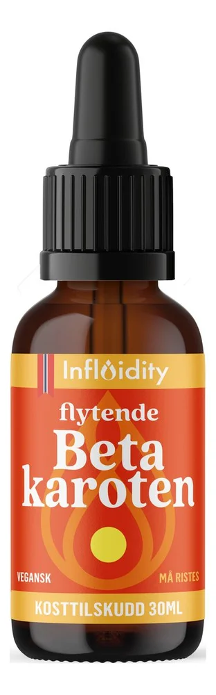 Influidity Flytende Betakaroten – 30 ml. v:6151528 Influidity Flytende Betakaroten – 30 ml. v:6151528