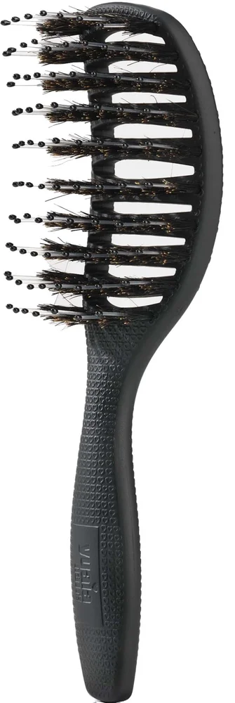 Yuaia Haircare Mini Curvy Brush Soft Black v:6336013 Yuaia Haircare Mini Curvy Brush Soft Black v:6336013