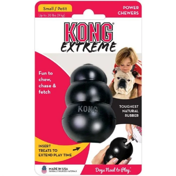 KONG Extreme Hundeleke Svart S v:5039031