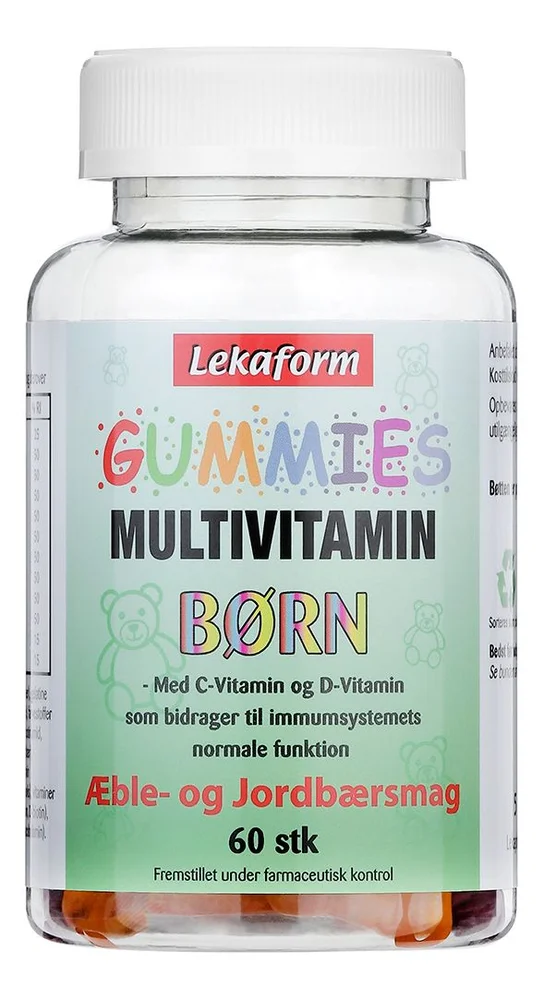 Lekaform Gummies Multivitamin Barn – 60 stk. v:3433265
