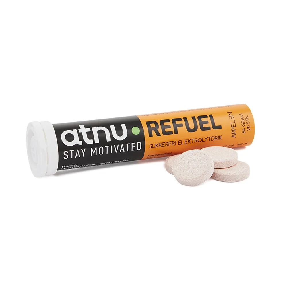 ATNU REFUEL Elektrolyttabs – Appelsin – 20 stk v:6382726