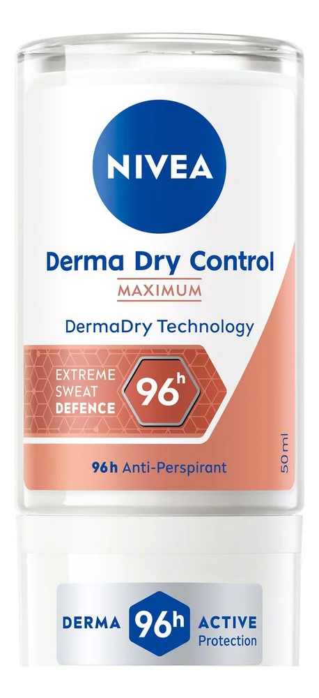 Nivea Derma Dry Control Maximum Deo Roll On - 50 ml. v:3897492