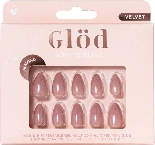 Glöd Sophie Elise Gel Nails Almond Velvet v:9912946 Glöd Sophie Elise Gel Nails Almond Velvet v:9912946