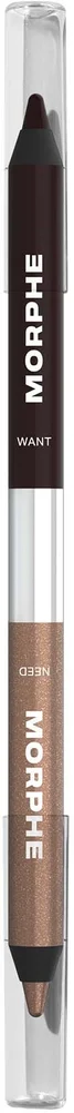 Morphe Bi-Liner Dual-Ended Gel Pencil Want Or Need v:6666817 Morphe Bi-Liner Dual-Ended Gel Pencil Want Or Need v:6666817