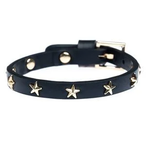 DARK Leather Star Stud Bracelet Mini Black v:7158284 DARK Leather Star Stud Bracelet Mini Black v:7158284