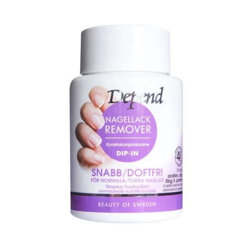 Depend Nagellackremover Snabb/Doftfri Dip-In 75 ml v:8076838