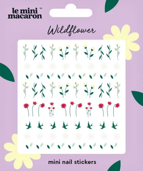 Le Mini Macaron Nail Art Stickers Wildflower v:8966785 Le Mini Macaron Nail Art Stickers Wildflower v:8966785