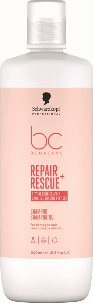 Schwarzkopf Professional BC Bonacure Repair Rescue+ Shampoo 1000 ml v:1397149 Schwarzkopf Professional BC Bonacure Repair Rescue+ Shampoo 1000 ml v:1397149