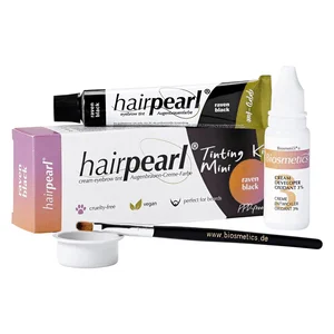 Hairpearl PPD Free Tinting Kit Mini No 1 Raven Black 20ml v:7045657