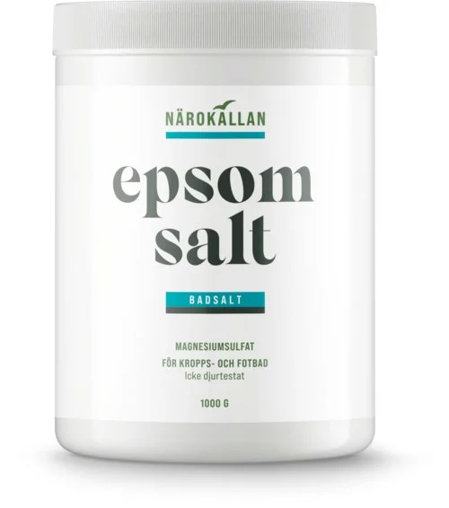 Närokällan Epsom Salt 1000 g v:5686859 Närokällan Epsom Salt 1000 g v:5686859