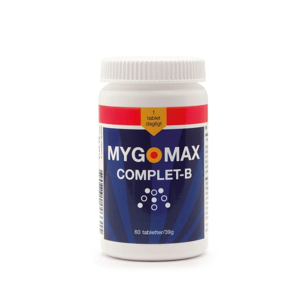 Mygomax B vitamin – 60 stk v:4853206 Mygomax B vitamin – 60 stk v:4853206