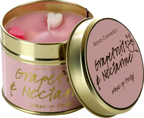 Bomb Cosmetics Tin Candle Grapefruit Nectarine v:8041598 Bomb Cosmetics Tin Candle Grapefruit Nectarine v:8041598