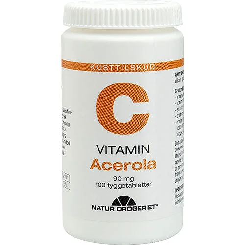 Acerola med C-vitamin v:3214107 Acerola med C-vitamin v:3214107