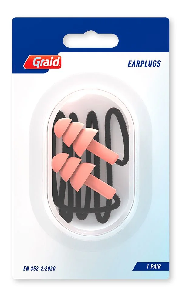 Graid Ørepropper Foam Spiral - 1 stk v:2544391