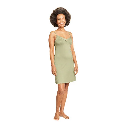 Goodnight Slip Sleep Dress Sage | Str. XL v:4296438