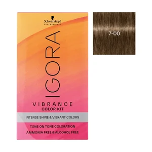 Schwarzkopf Professional Igora Vibrance Color Kit 7-00 Medium Blonde Nature Extra v:6296368 Schwarzkopf Professional Igora Vibrance Color Kit 7-00 Medium Blonde Nature Extra v:6296368