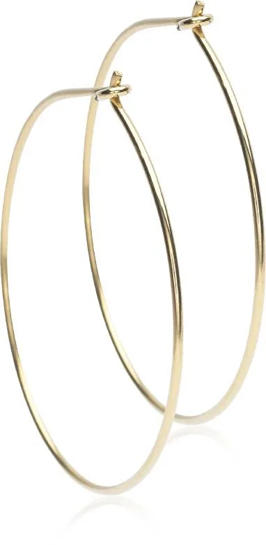 Blomdahl Golden Titanium Ear Ring 30 mm v:4756139 Blomdahl Golden Titanium Ear Ring 30 mm v:4756139