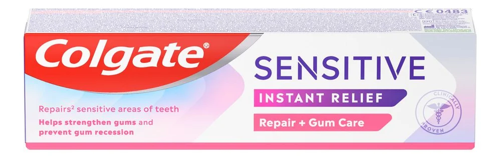 Colgate Sensitive Instant Relief Repair + Gum Care Tannpasta – 75 ml. v:1168408 Colgate Sensitive Instant Relief Repair + Gum Care Tannpasta – 75 ml. v:1168408