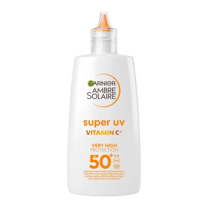 Garnier Ambre Solaire Vitamin C Fluid SPF50+ 40 ml v:5232299 Garnier Ambre Solaire Vitamin C Fluid SPF50+ 40 ml v:5232299