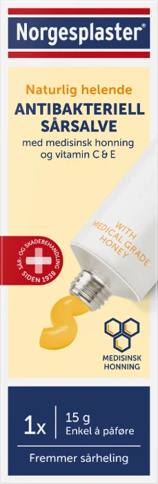 Norgesplaster Antibakteriell Sårsalve 15g 15 g v:4150943