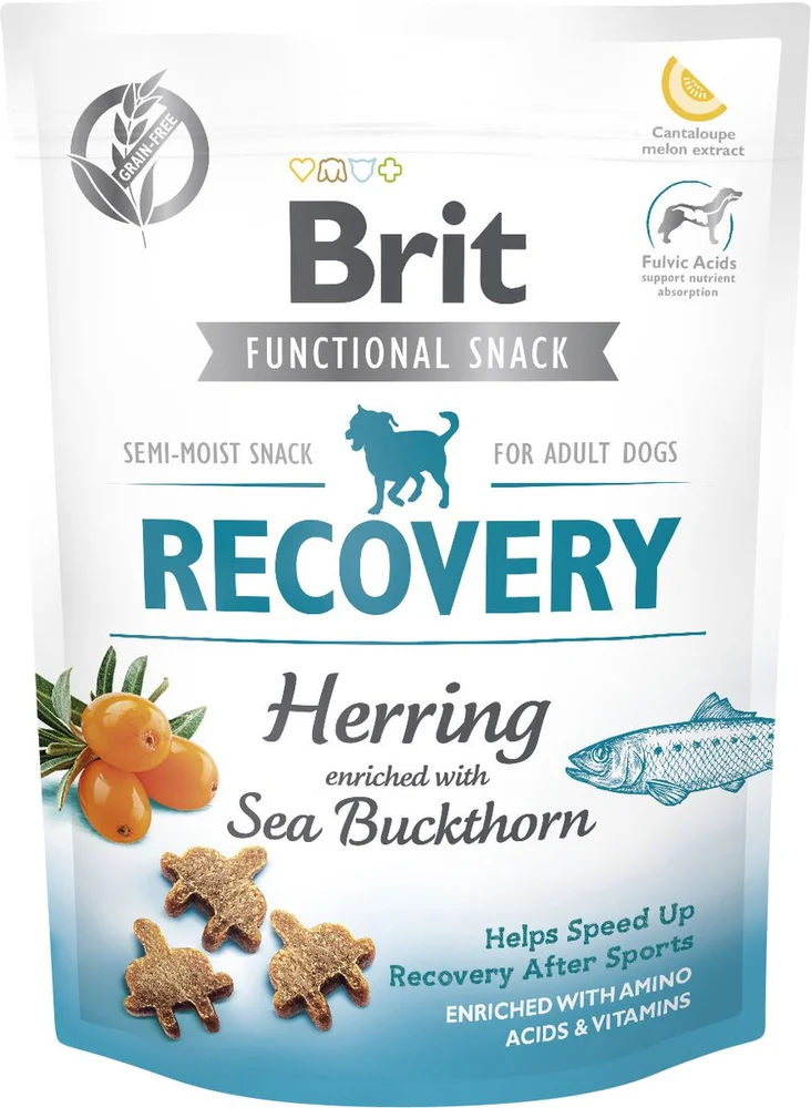 Brit Care Dog Functional Snack Recovery, sild & tindved – 150 g v:7967100 Brit Care Dog Functional Snack Recovery, sild & tindved – 150 g v:7967100