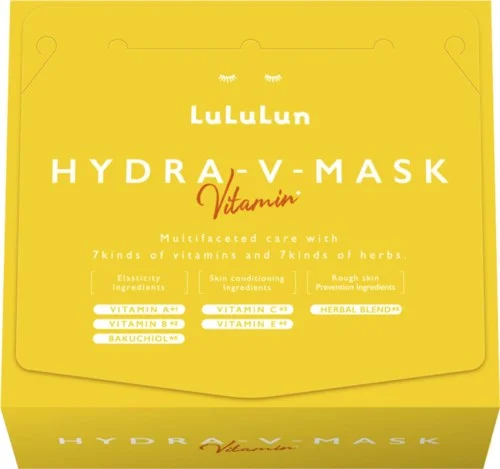 LuLuLun Hydra V-Mask Vitamin Sheet Mask 28 stk v:9841950