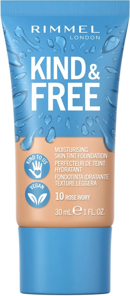 Rimmel Kind & Free Skin Tint Foundation Rose Ivory 010 v:9391699 Rimmel Kind & Free Skin Tint Foundation Rose Ivory 010 v:9391699
