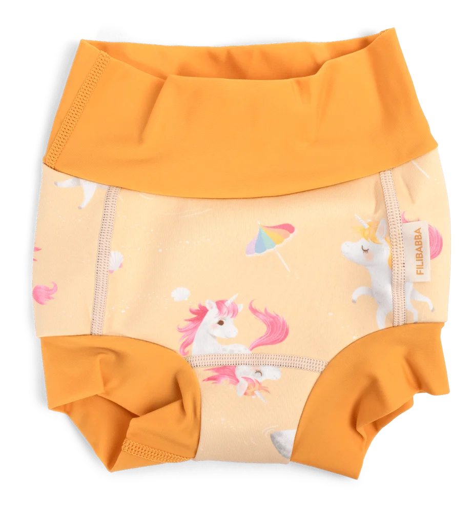Filibabba Bleiebadebukser 2-3 år Lucca - Unicorn Shores - 1 stk. v:8201299