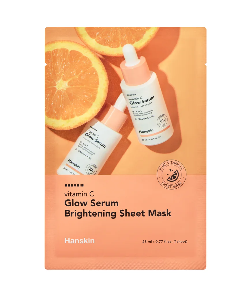 Hanskin Vitamin C Glow Serum Brightening Sheet Mask v:3204690 Hanskin Vitamin C Glow Serum Brightening Sheet Mask v:3204690