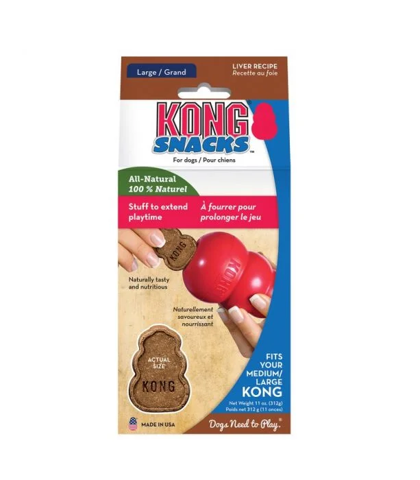 KONG Snacks Liver Hundegodbiter 198 g v:7647716 KONG Snacks Liver Hundegodbiter 198 g v:7647716