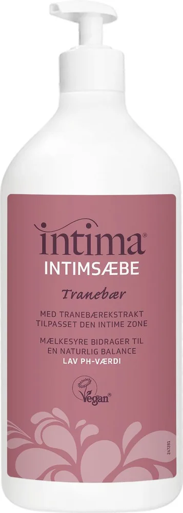 Intima intimsåpe tranebær – 500 ml v:8825268 Intima intimsåpe tranebær – 500 ml v:8825268