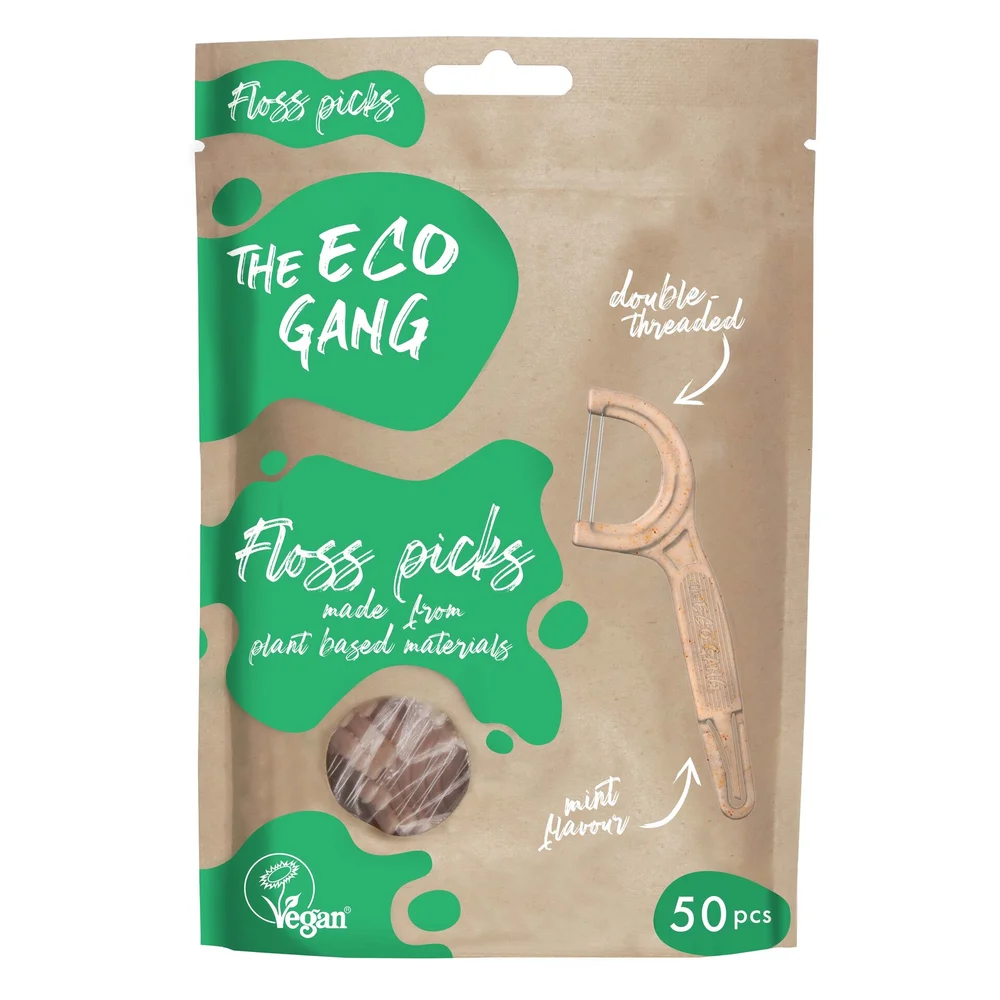 The Eco Gang Floss Picks – Bærekraftige tannpirker v:1442044