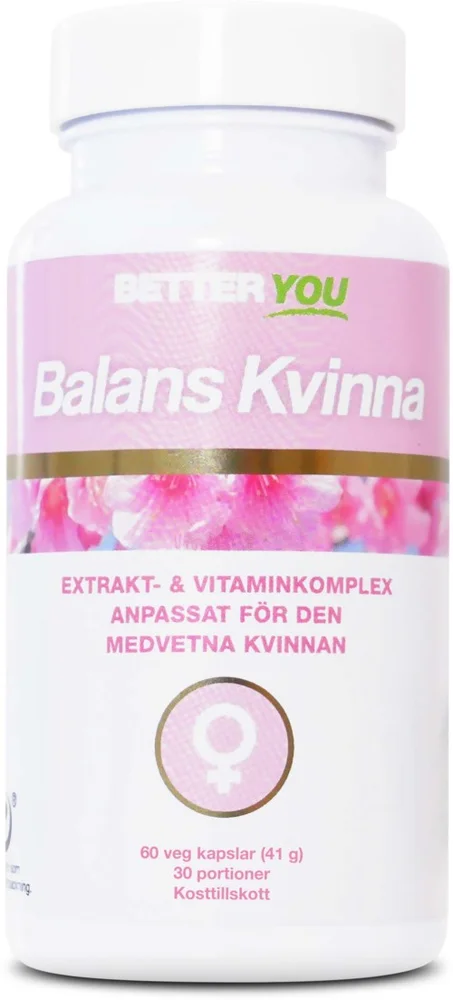 Better You Balans Kvinna 60 stk v:4930467 Better You Balans Kvinna 60 stk v:4930467