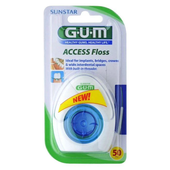GUM Access Floss Tanntråd 50 stk v:3315619 GUM Access Floss Tanntråd 50 stk v:3315619