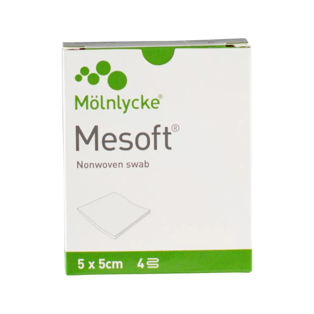 Mesoft steril kompress 5×5 cm – 20 stk v:1213350
